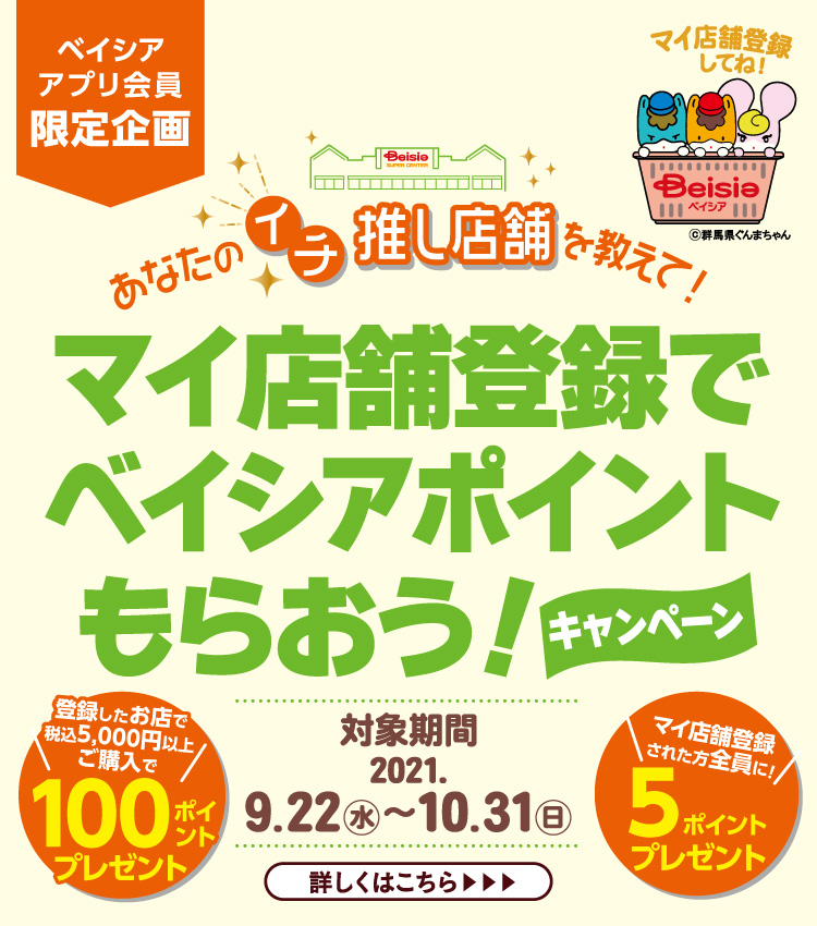 ベイシア 豊かな暮らしのパートナー