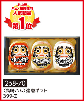 〈高崎ハム〉達磨ギフト399-Z