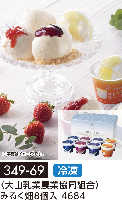 〈大山乳業農業協同組合〉みるく畑8個入 4684