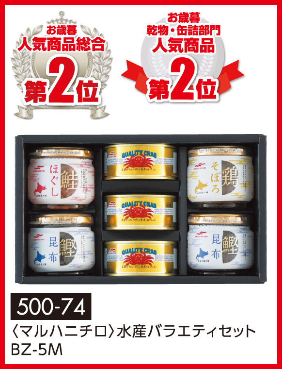 〈マルハニチロ〉水産バラエティセット BZ-5M